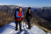 43 Cresta innevata panoramica sulla Val Taleggio